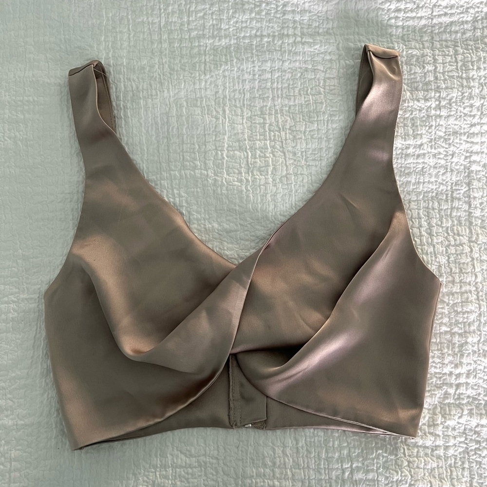 Satin Twisted Top